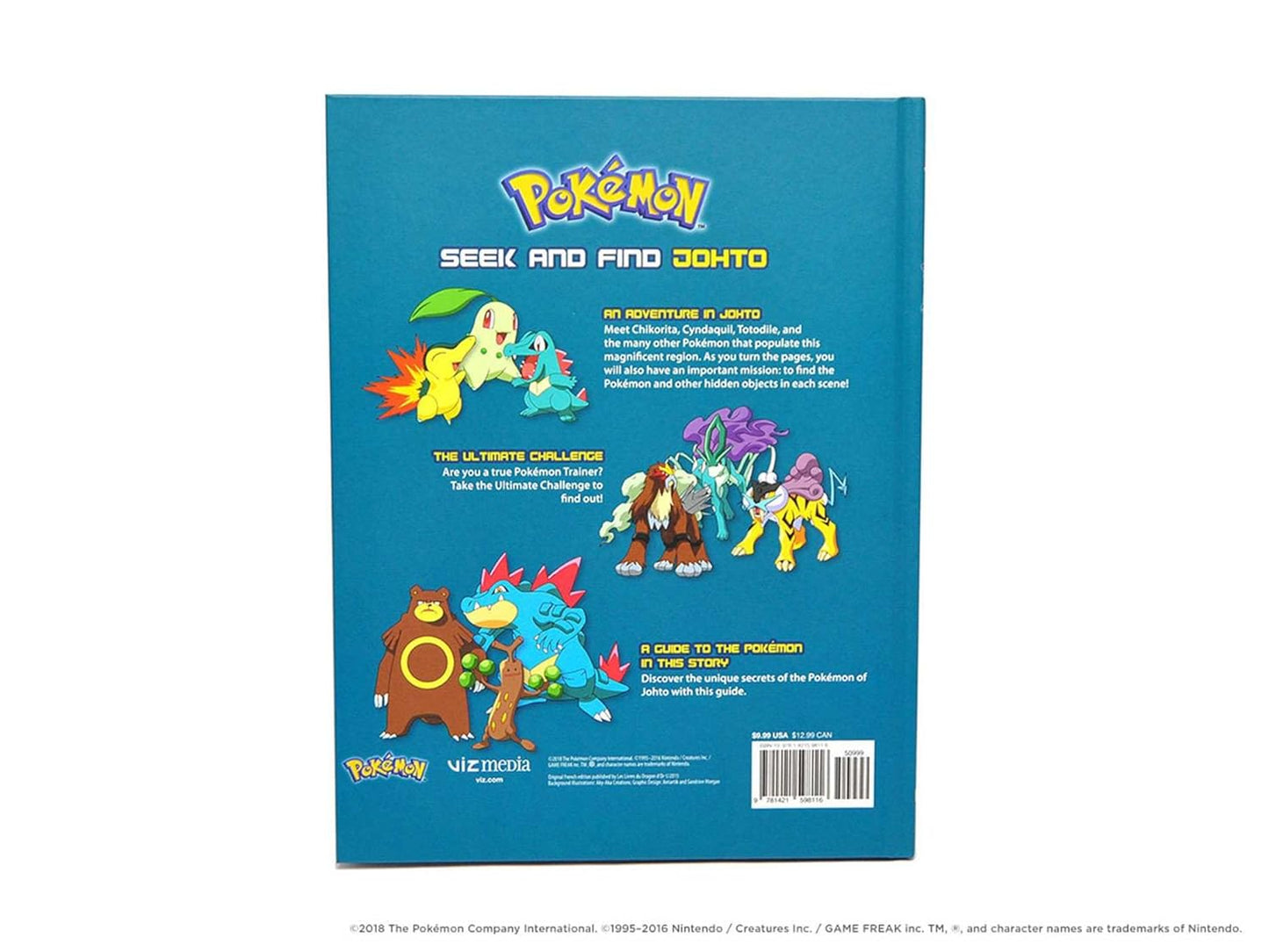 Pokémon Seek and Find: Johto