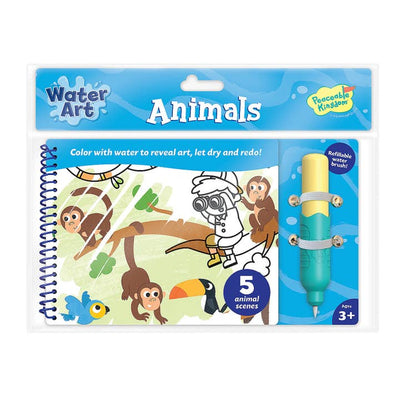 Water Art Book: Animals
