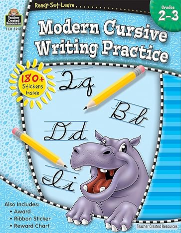 Ready-Set-Learn: Modern Cursive Writing Practice Grd 2-3