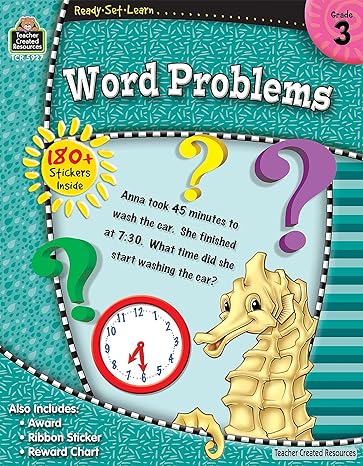 Ready-Set-Learn: Word Problems Grd 3