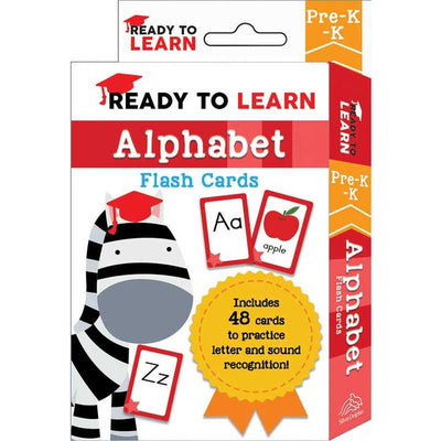 Ready To Learn: Pre-K-K Alphabet Flash Cards