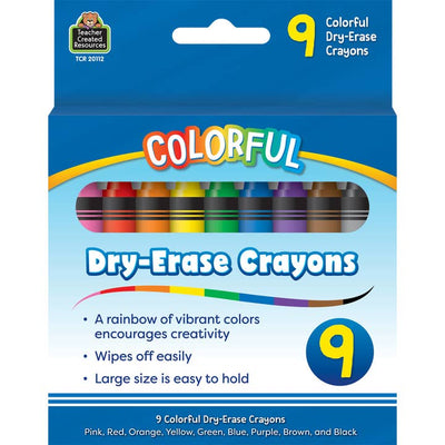 Colorful Dry-Erase Crayons