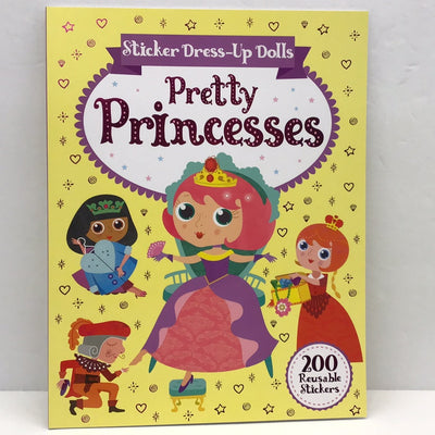 Sticker Dress-Up Dolls Pretty Princesses