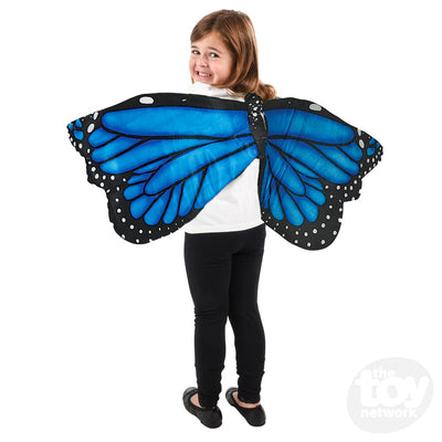 Plush Blue Morpho Butterfly Wings