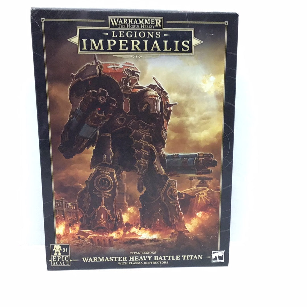 LEGIONS IMPERIALIS: WARMASTER HEAVY BATTLE TITAN WITH PLASMA DESTRUCTORS