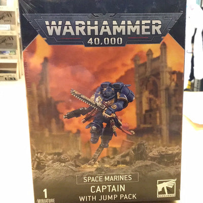 Space Marines: Captain with Jump pack