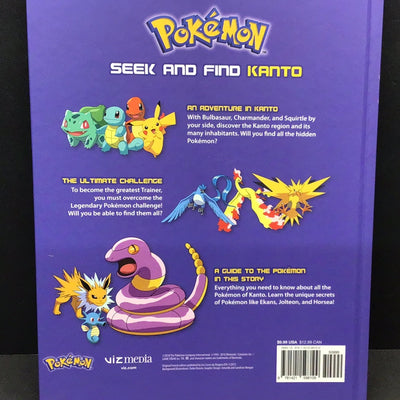 Pokémon Seek & Find Kanto
