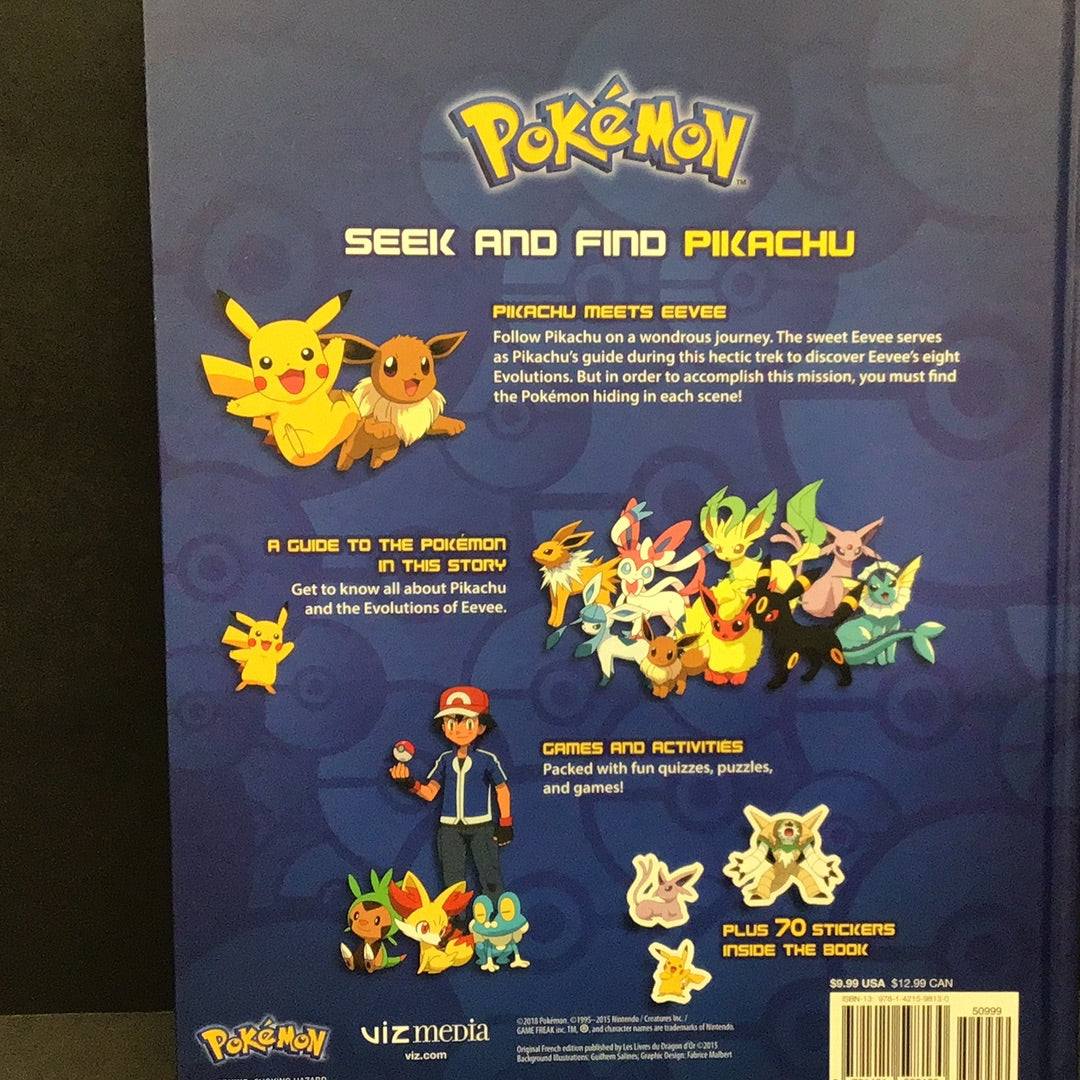 Pokémon Seek & Find Pikachu