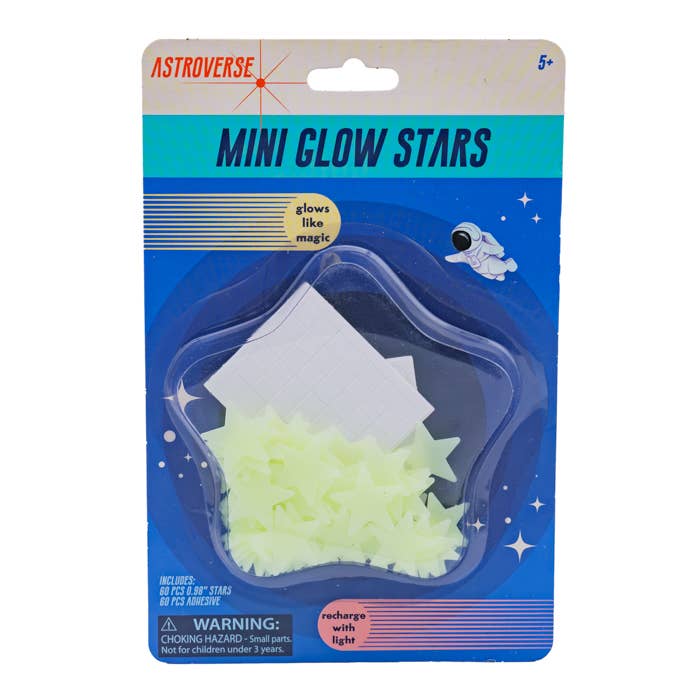 Glow-In-The-Dark Mini Stars