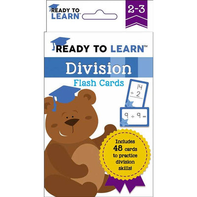 Ready To Learn: Grades 2-3 Division Flash Cards