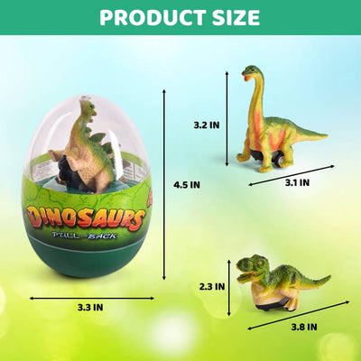 Dinosaur Pull-Back Cars in Egg