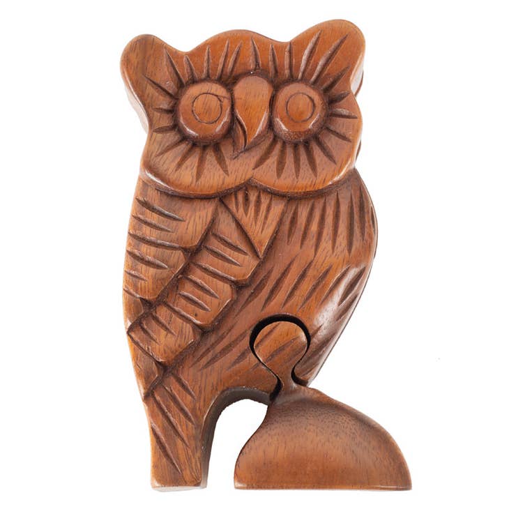 Owl Puzzle Box