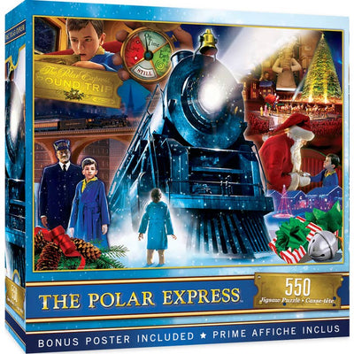 the Polar Express Ride 550pc Jigsaw Puzzle