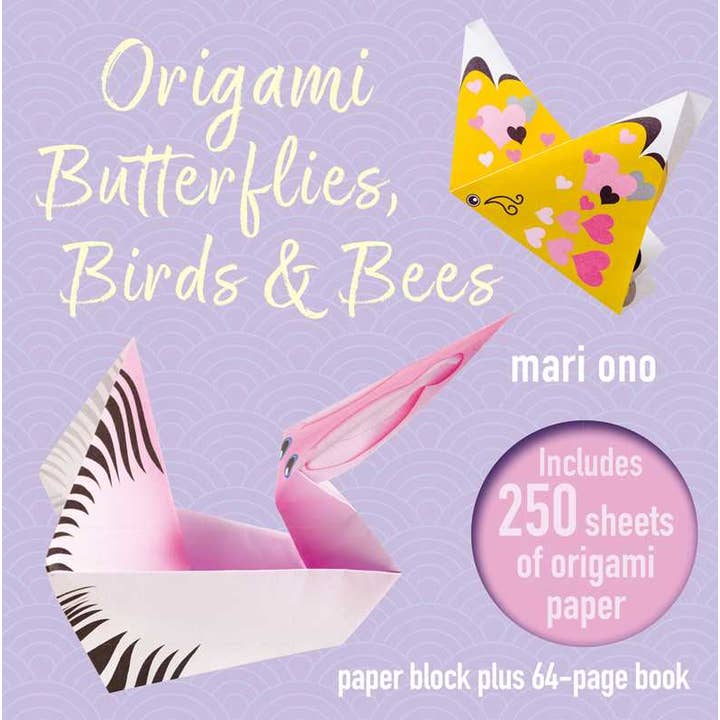 Origami Butterflies, Birds & Bees By Mari Ono