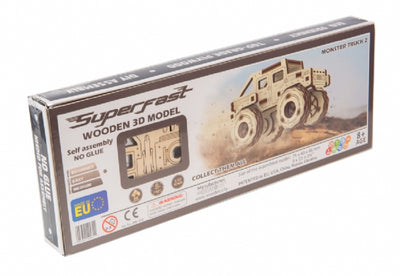 Wooden City Monster Truck #2