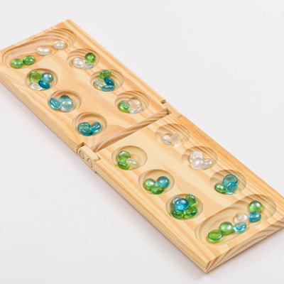 Mancala Foldable Wooden Board Game