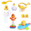 Delightful Duck Bath Toy Set For Kids, 8 Pcs