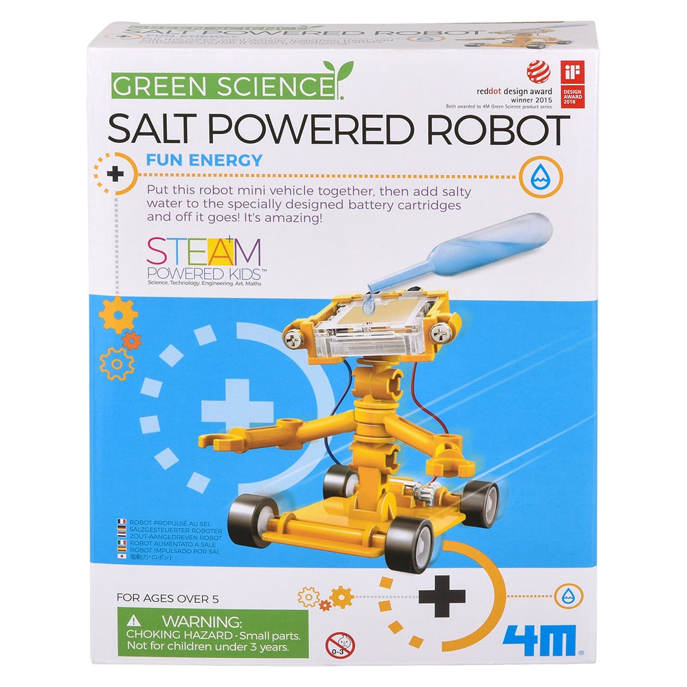 Salt Powered Robot