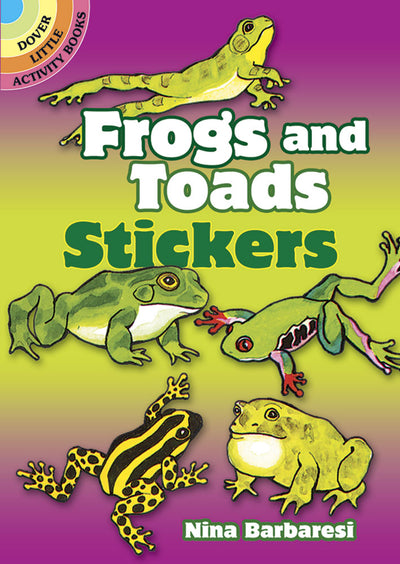 Frogs and Toads Stickers