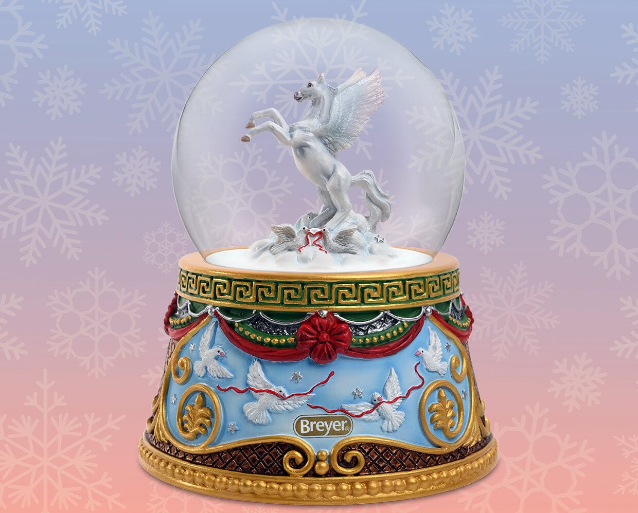 Holiday Flight | Musical Snow Globe