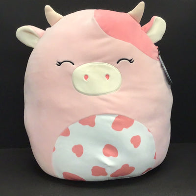 Squishmallows 16" Pink Cow