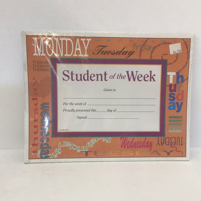 Student of the week