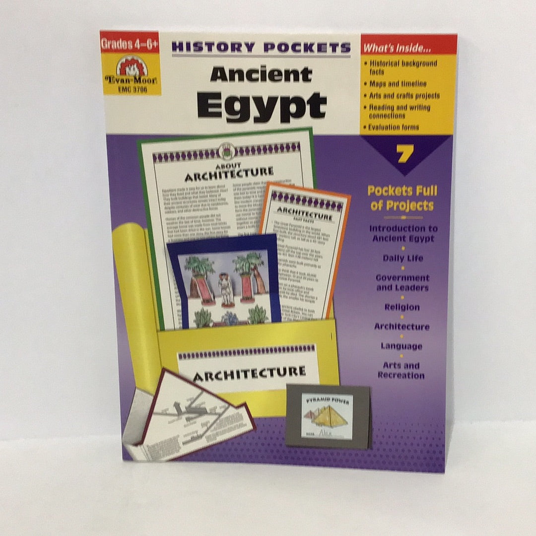 History Pockets;ancient Egypt(grades 4-6)