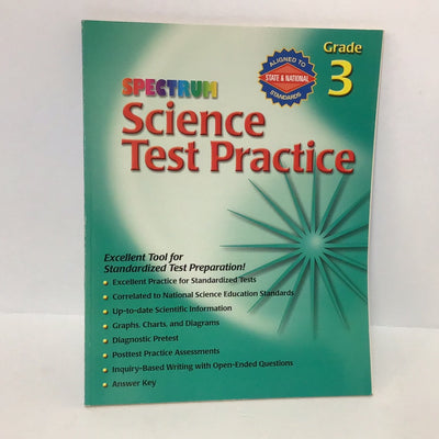 Spectrum science practice(grade 3)