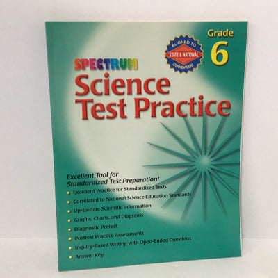 Spectrum science test practice(grade 6)