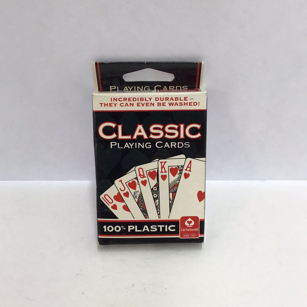 Classic Playing Cards 100% Plastic