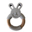 Bunny Silicone + Wood Teether