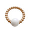 Teether Toy Rattle - Nude