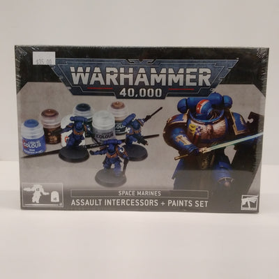 Space Marines: Assault Intercessors + Paints Set