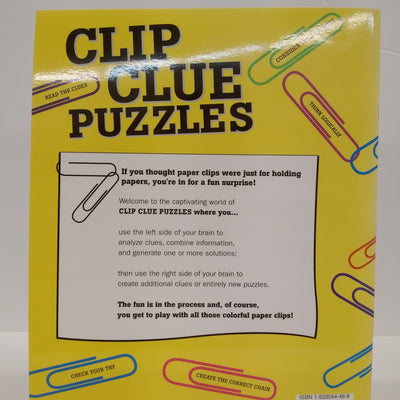 Clip Clue Puzzles -level A