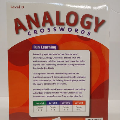 Analogy Crosswords -level D