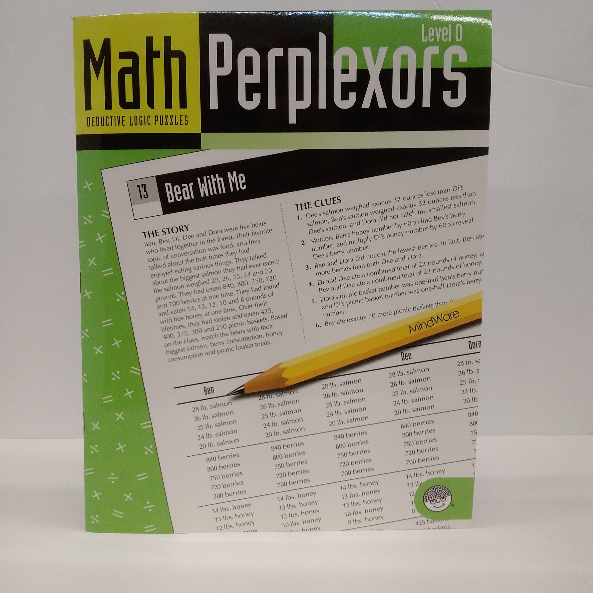 Math Perplexors - level D – Constructive Fun Toys