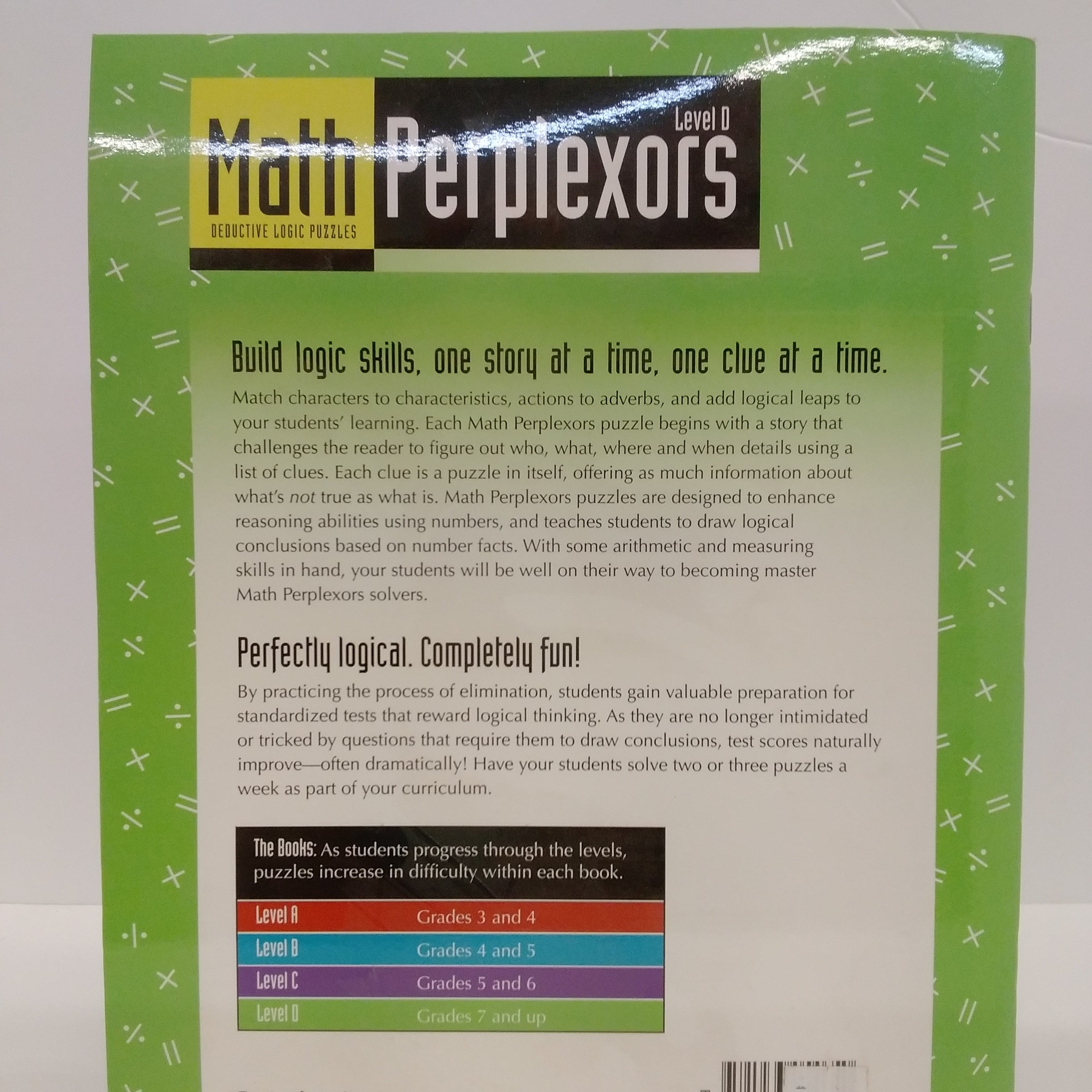 Math Perplexors - level D – Constructive Fun Toys