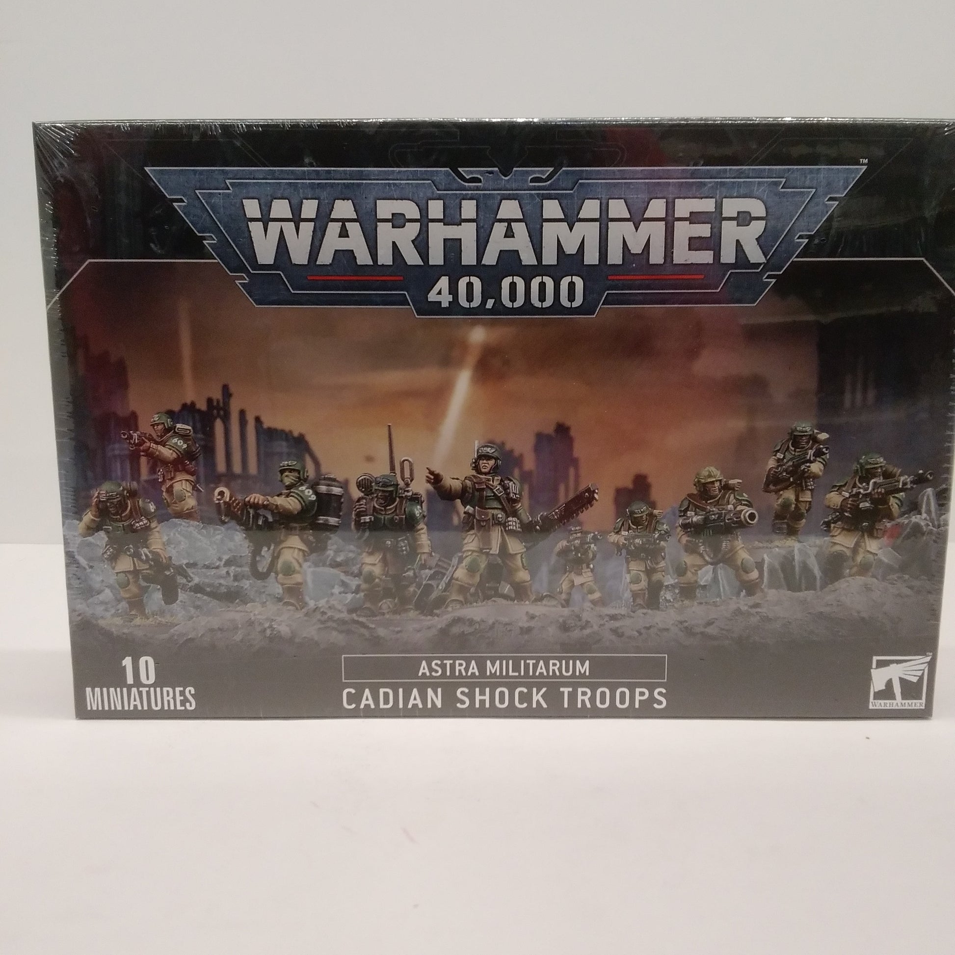 Warhammer 40K Astra Militarum Cadian Shock Troops