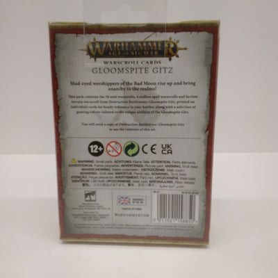 Warscroll Cards: Gloomspite Gitz