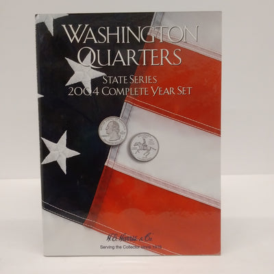2004 Complete Year Washington State Quarters Coin Folder