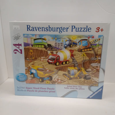 Construction Fun 24 pc Floor Puzzle