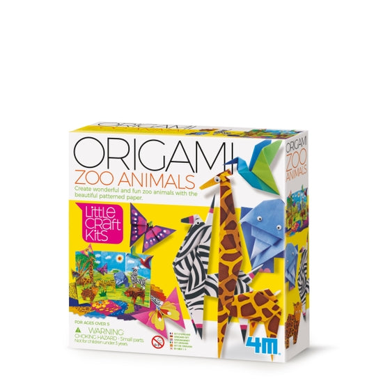 Origami Zoo Animals Kits, Create Colorful Zoo Animals DIY