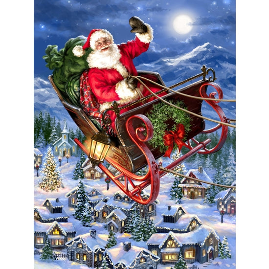 Delivering Christmas 500 Piece Jigsaw Puzzle