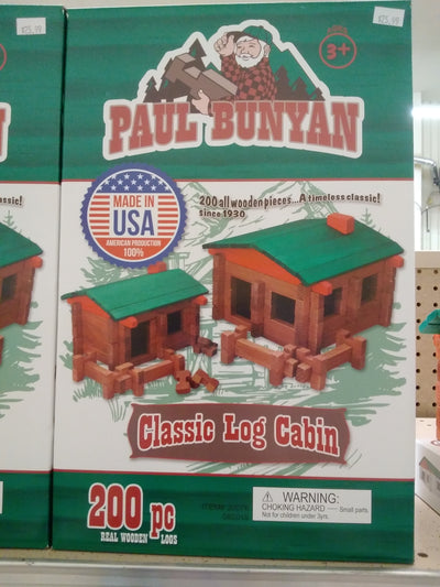 Paul Bunyan Classic Log Cabin