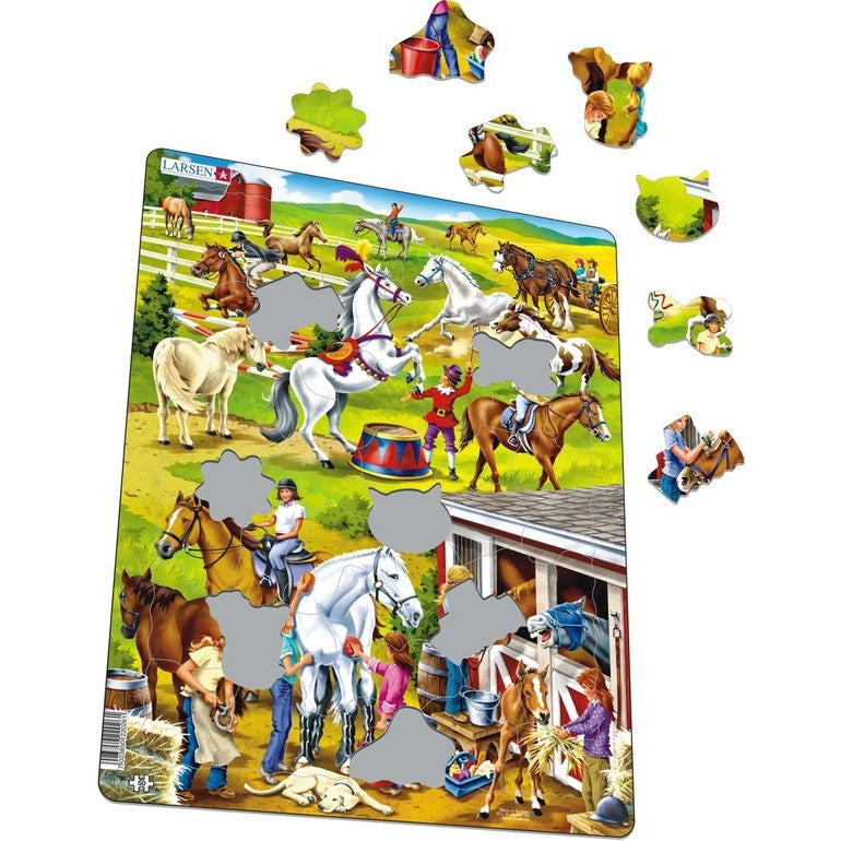 Horse 50 Piece Children's Educational Jigsaw Puzzle