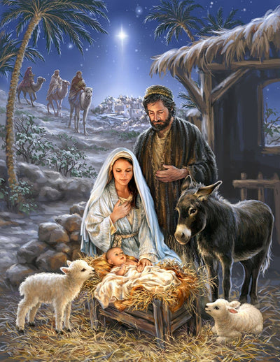 Savior is Born 1000 Piece Jigsaw Puzzle