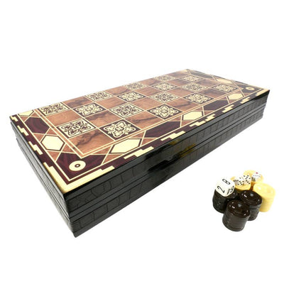Backgammon - Marrakesh Decoupage Backgammon