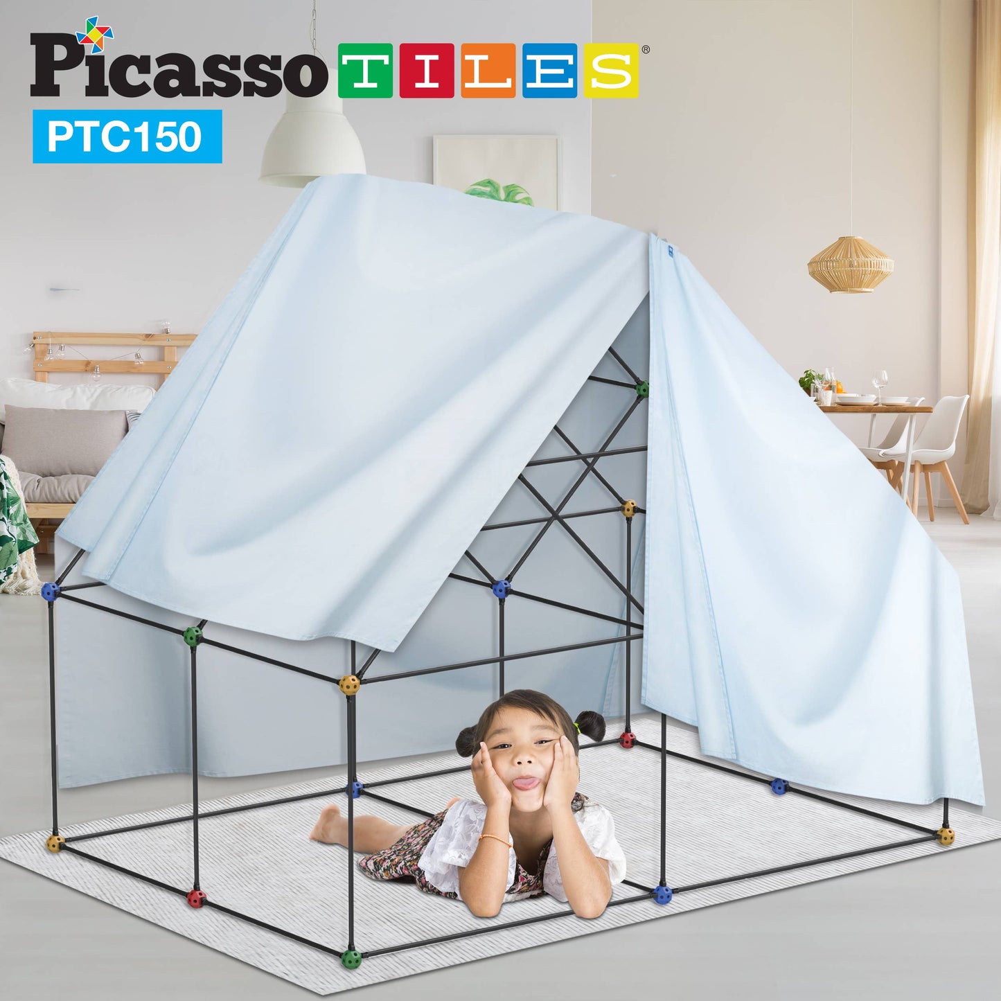 150 Piece Fort Building Kit