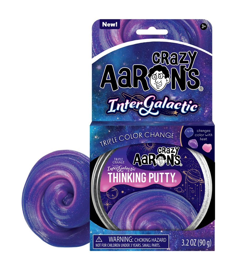 Crazy Aaron's Triple Change INTERGALACTIC Thinking Putty
