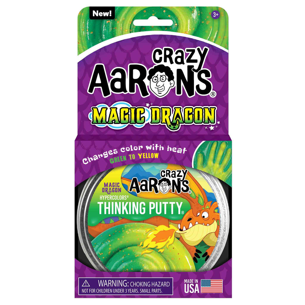 Crazy Aaron's Magic Dragon Hypercolors Thinking Putty